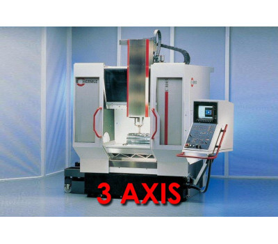 Hermle, X: 800 - Y: 600 - Z: 500 mm CNC