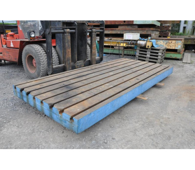 T-slot Table, 4490 x 1990 x 240 mm