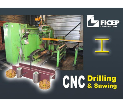 Ficep CNC, drilling & sawing