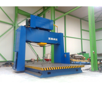 Zdas mobile straightening press, 400 ton