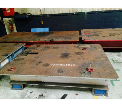 Welding table, 2270 x 1750 mm