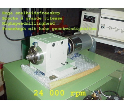 Ibag high speed spindle, HF 100 A-24-380V