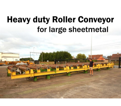 Heavy Duty Roller Conveyors, 3100 mm