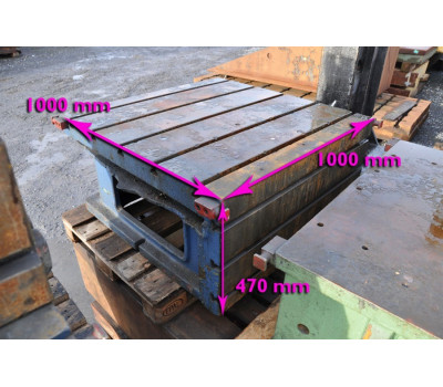 Clamping bloc, 1000 x 1000 x 470 mm