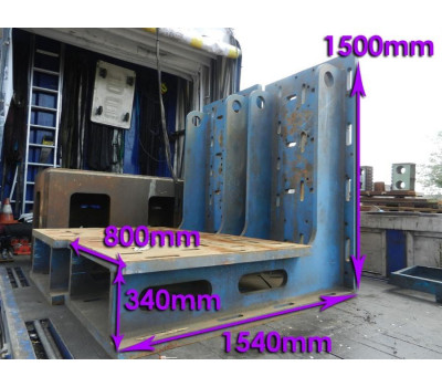 Clamping table, 1500 x 1540 x 800 mm