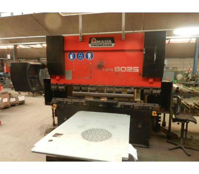 Amada Promecam HFBO, 80 ton x 2500 mm CNC