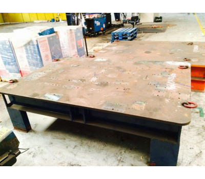 Welding table, 2400 x 1640 mm
