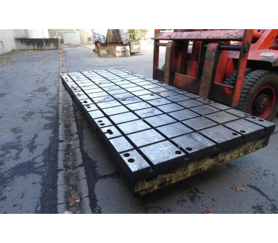 T-slot Table, 4000 x 1500 mm