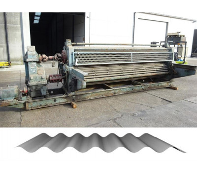 Eichener corrugated sheets, 3700 mm