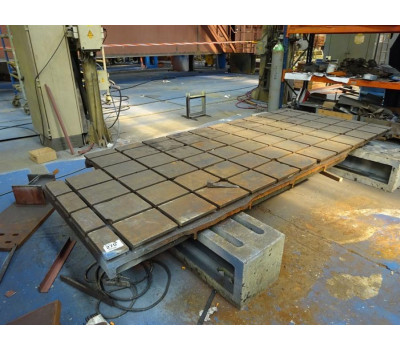 Welding table, 3820 x 1580 x 140 mm