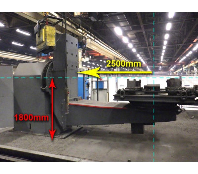 Cloos welding positioner, 7,5 ton