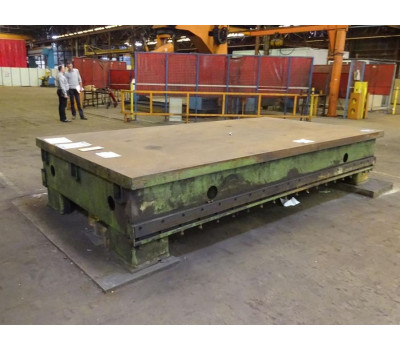 Welding table, 4000 x 2000 mm