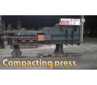 Lindemann, Scrap balling press - 150 ton