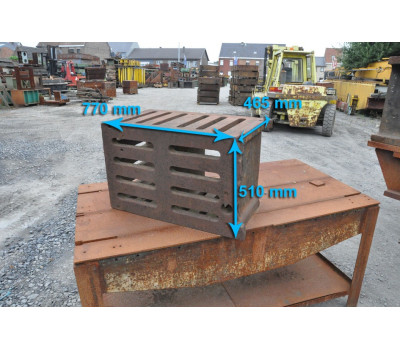 Clamping bloc, 770 x 510 x 465 mm