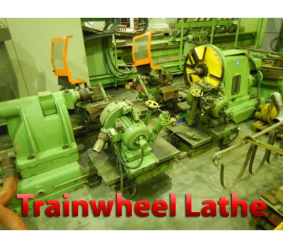 Minganti MTRC.1B, train/rail wheel lathe