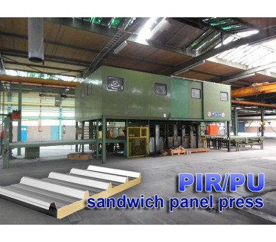 Wemhörner VSF, 600 ton sandwich panelpress