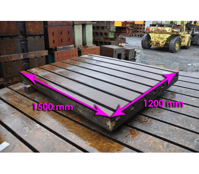 T-slot Table, 1500 x 1200 x 125 mm