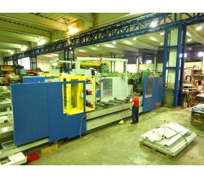 Kiheung U1000, X: 4500 - Y: 1250 - Z: 1600mm CNC