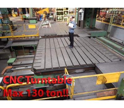 Innocenti CNC Turntable, 4250 x 4250 мм, 130 t