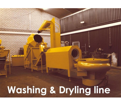 Rosler Rotofinish, deburring/washing/drying