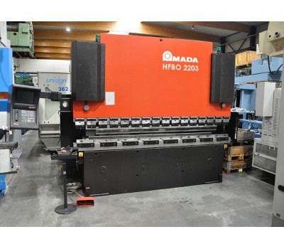 Amada Promecam HFBO, 220 ton x 3100 mm CNC