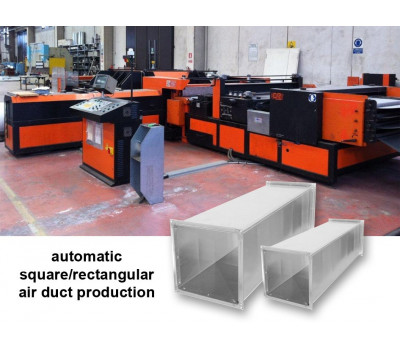 CR Electronic, Square air ducts production line