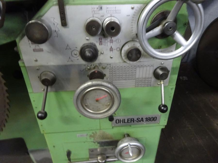 Ohler sawblade grinder, dia 1800 mm