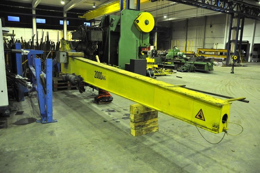 Demag jib crane, 2 ton