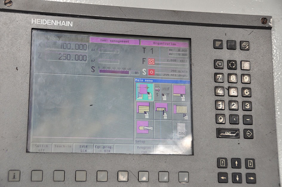 Tos SUA 125, Ø 1250 x 5000 мм CNC