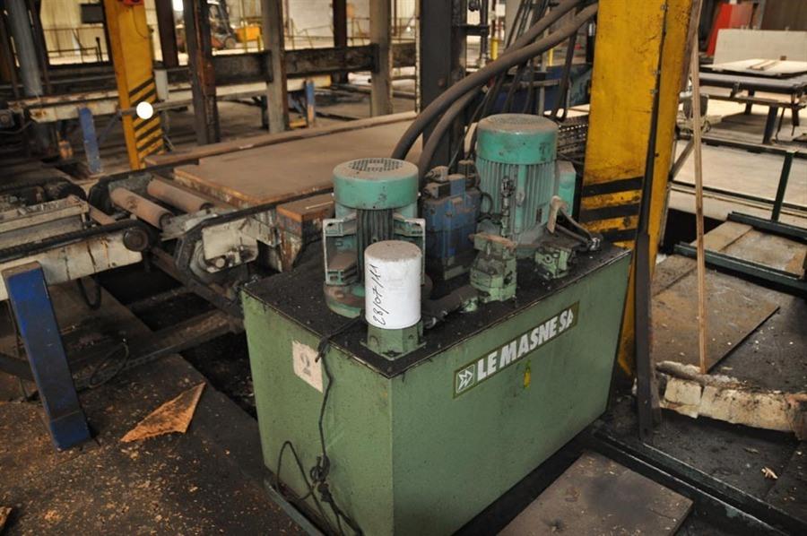 Valette panel press, 410 ton