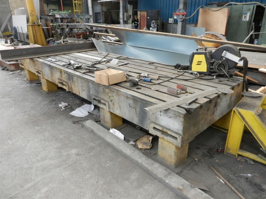 ZM, welding table 4700 x 1600 mm