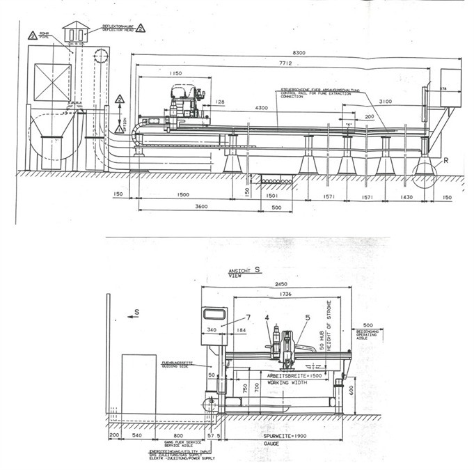 Messer Griesheim, Eurocut Plasma 1600 x 3200 мм CNC