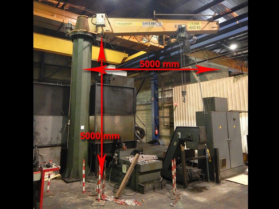 Delaunoit, Jib crane 4 ton