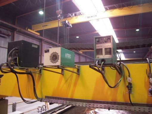 Esab Numorex NXB 8100, Plasma CNC + 5 axes beveling