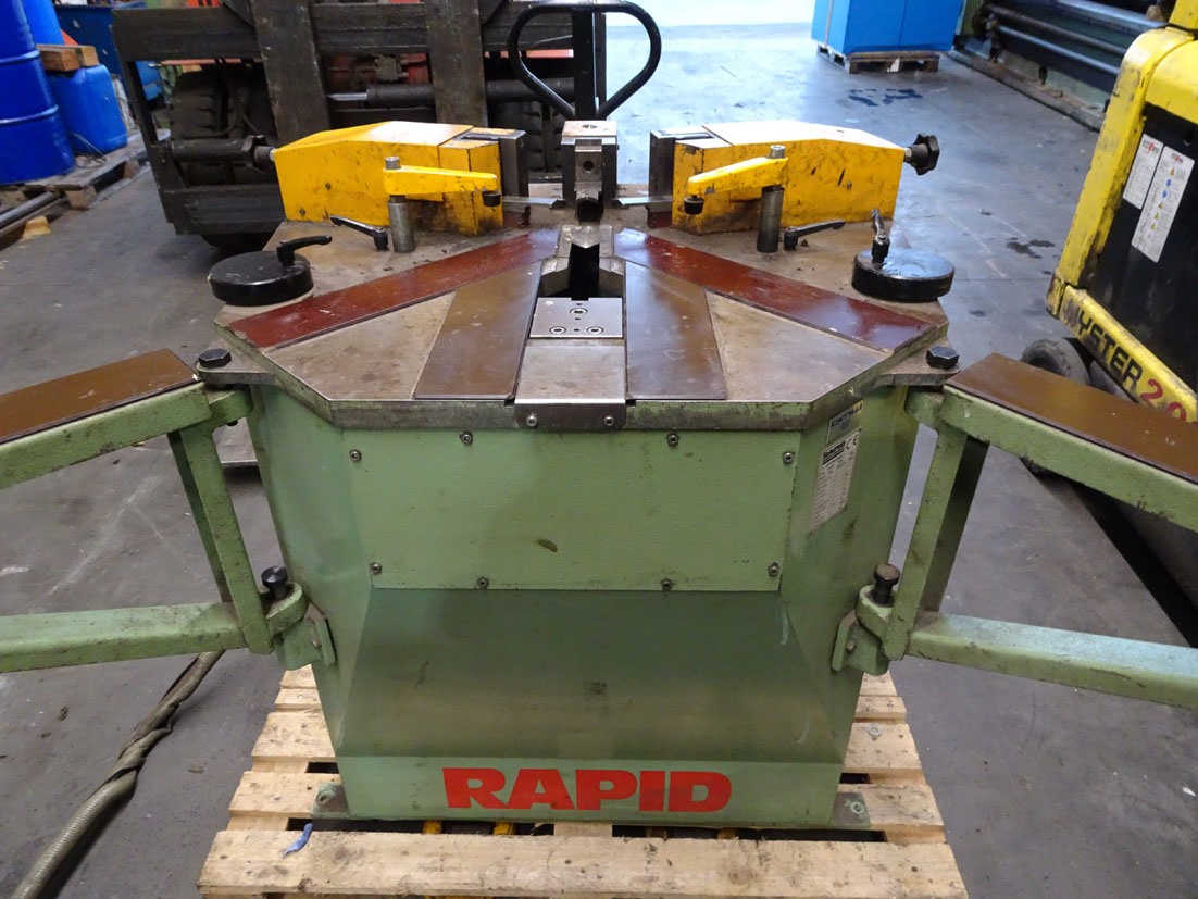 Rapid HP 208, corner crimping