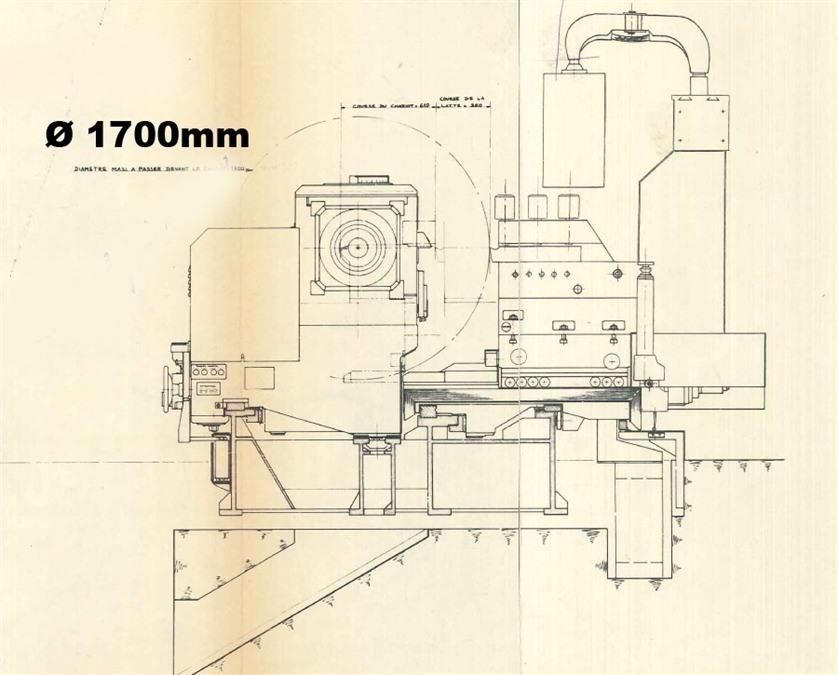 Ernault & somua, Ø 2000 x 7500 mm CNC