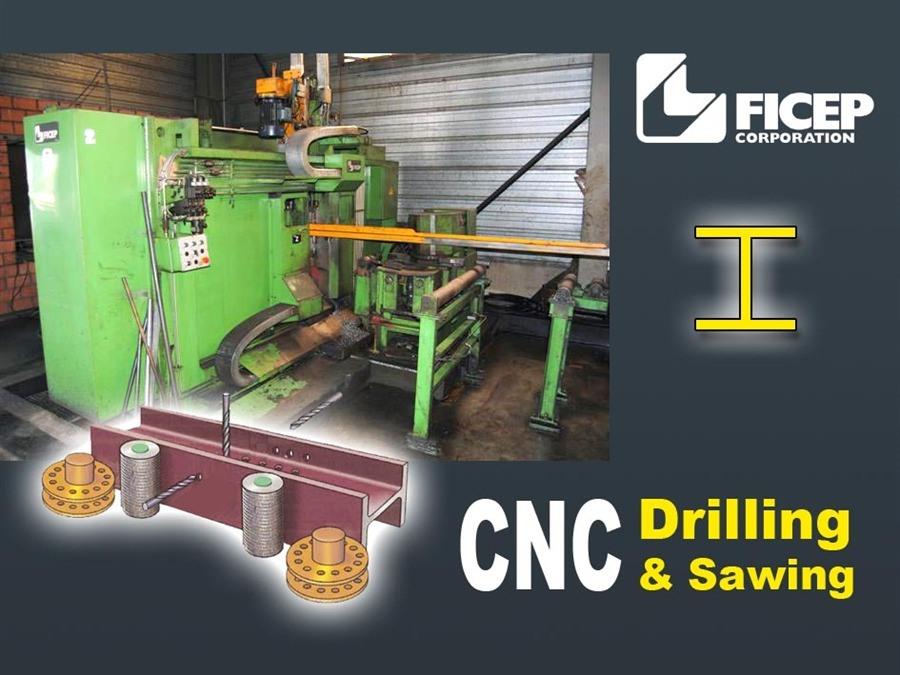 Ficep CNC, drilling & sawing