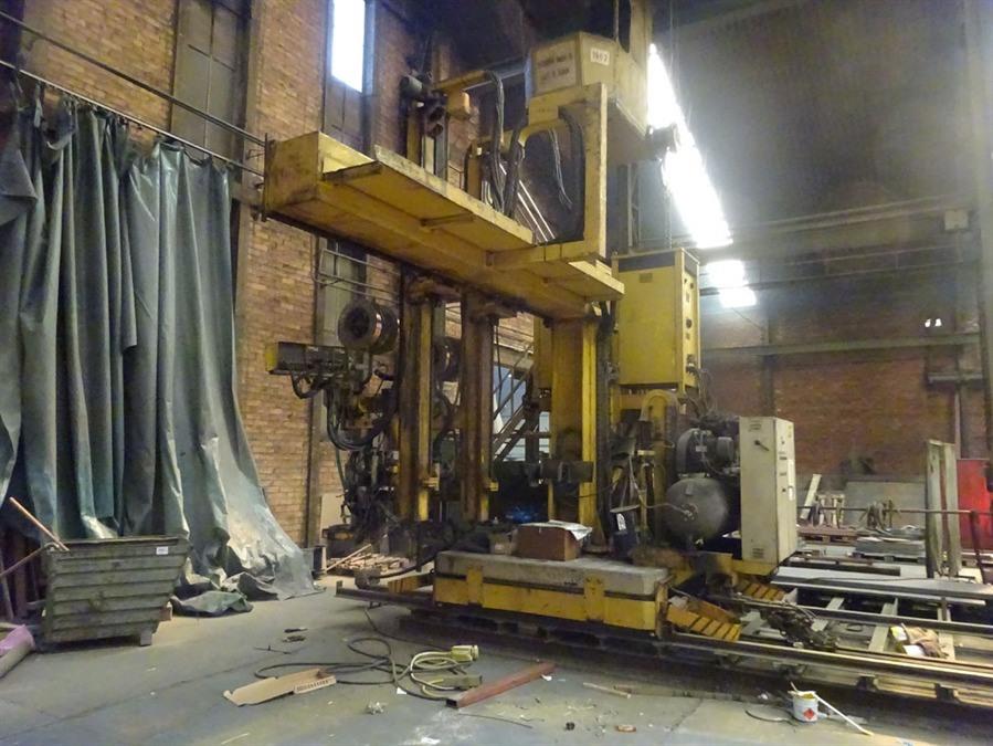 Esab welding crane, for composite beams