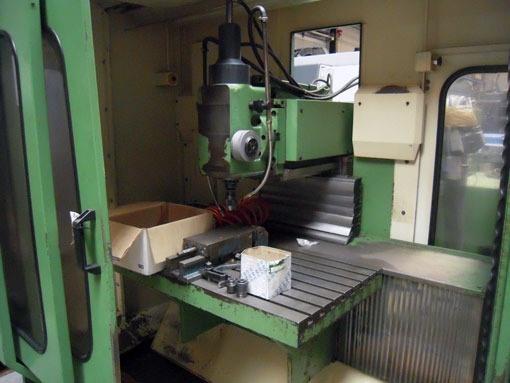 Deckel, FP5 CNC X:710 - Y:600 - Z:500 mm