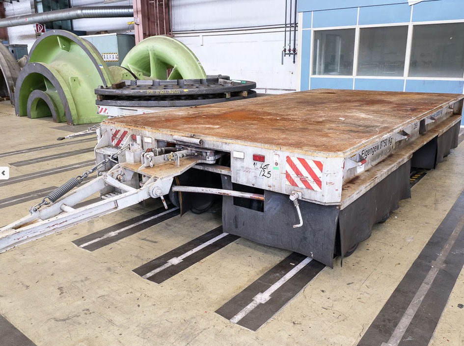 Loading cart, 100 ton