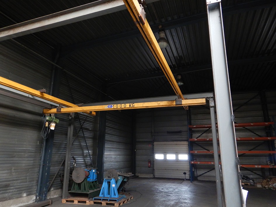 Hanging rail with structure, 1 ton