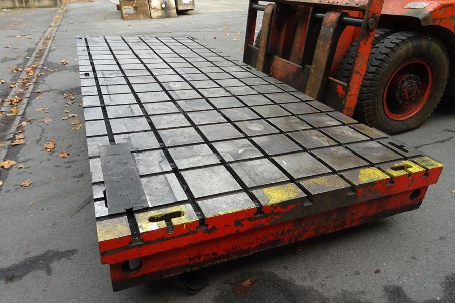 T-slot Table, 4500 x 1750 mm