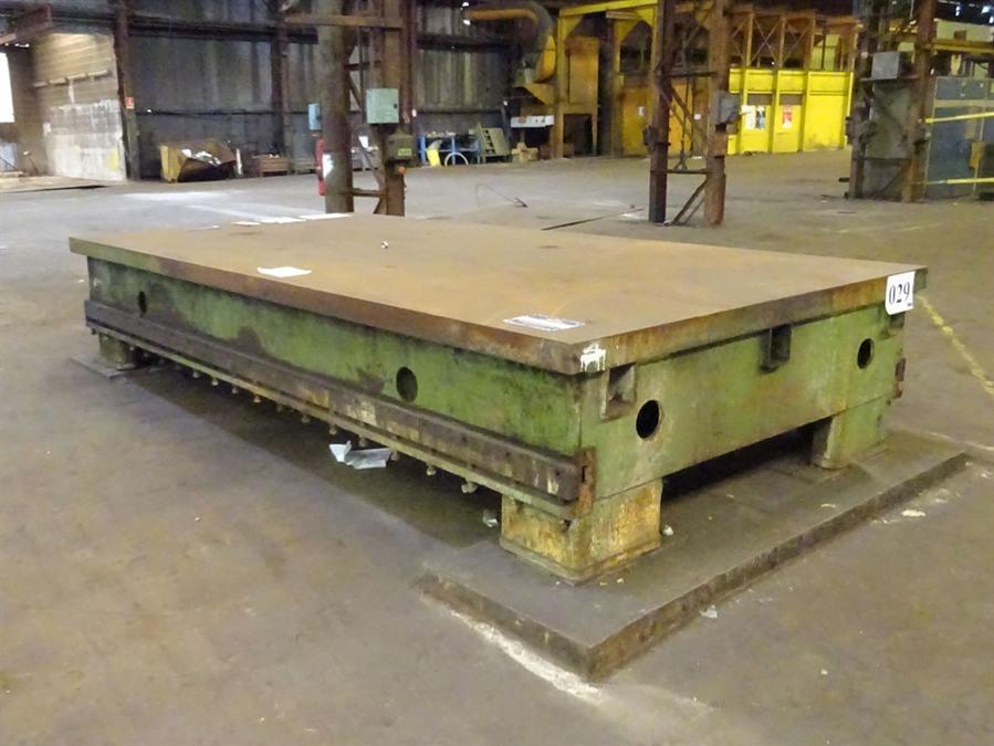 Welding table, 4000 x 2000 mm