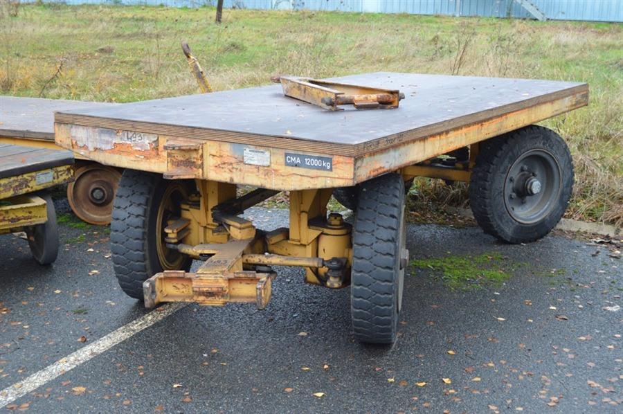 Loading trolley, 12 ton