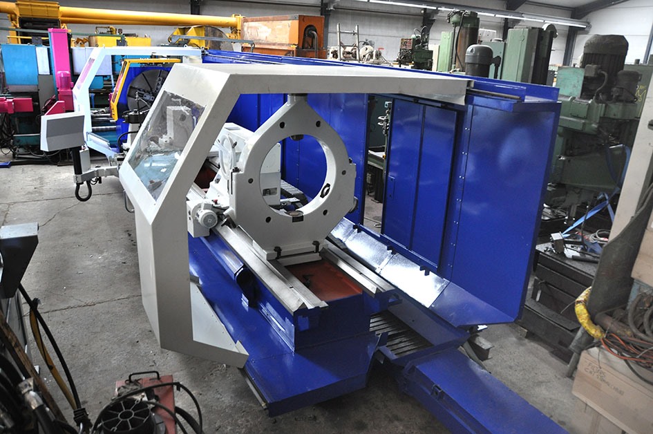 Tos SUA 125, Ø 1250 x 5000 мм CNC