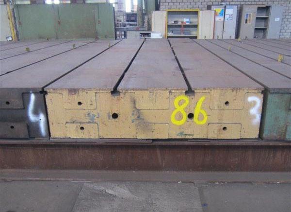 Floorplate, 6500 x 1965 x 490 mm