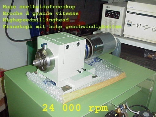 Ibag high speed spindle, HF 100 A-24-380V