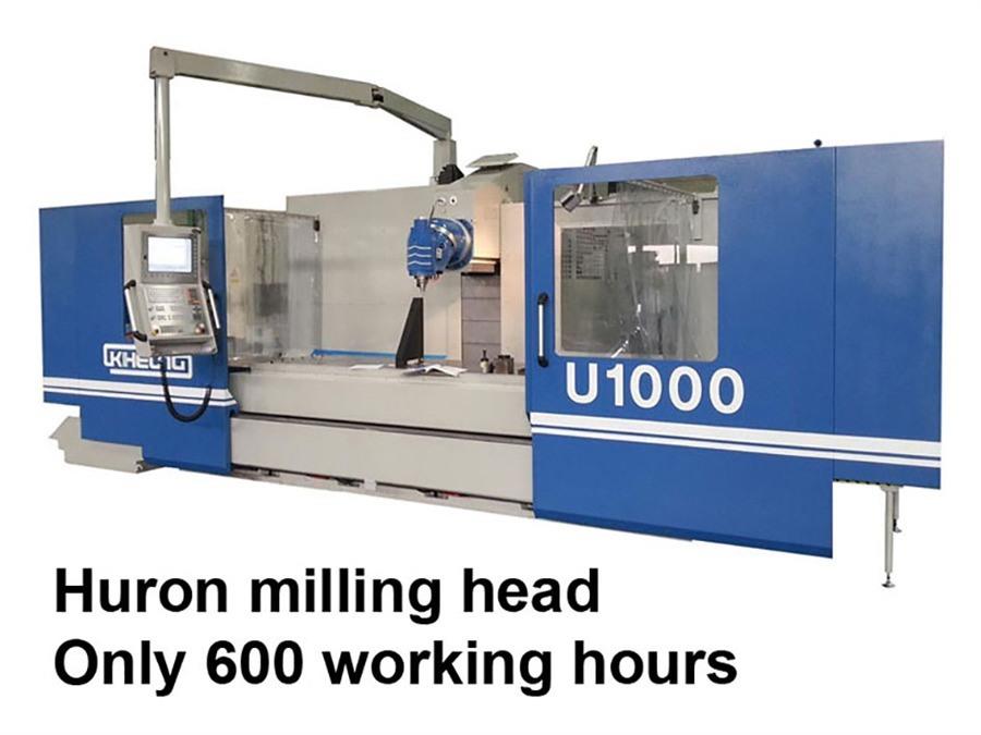 Kiheung U1000, X: 4500 - Y: 1250 - Z: 1600mm CNC