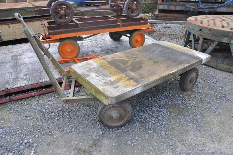 Loading trolley, 10 ton