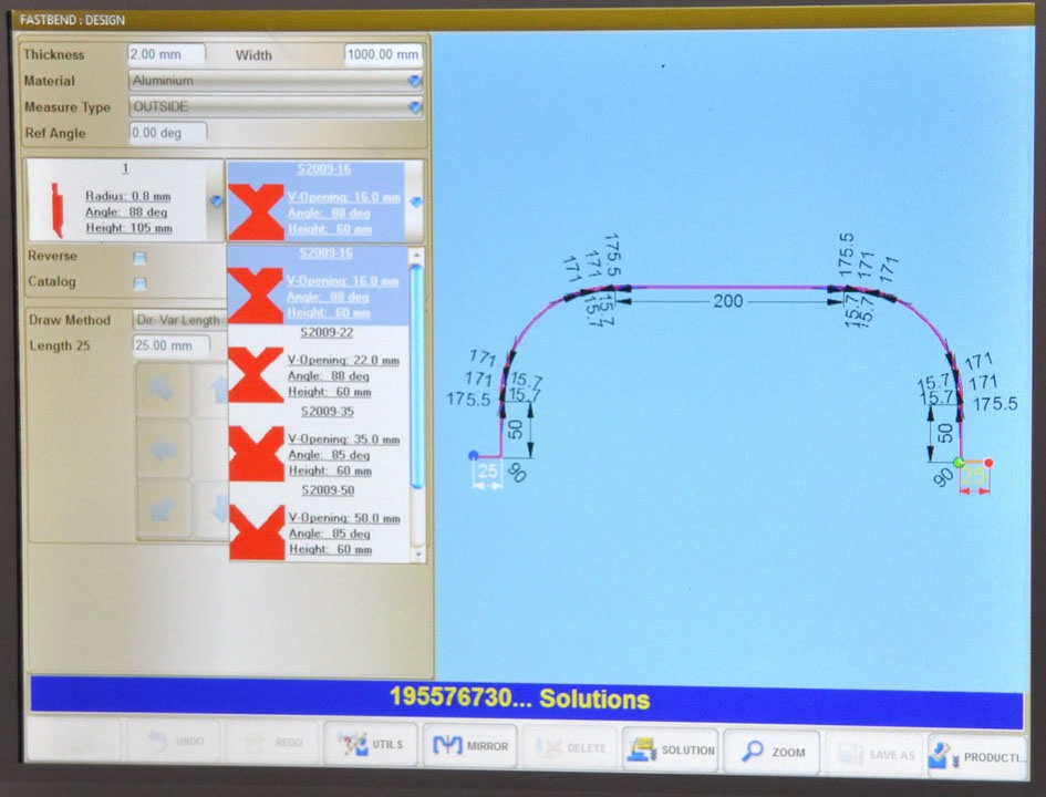 Haco PPES, 400 т x 4100 мм CNC